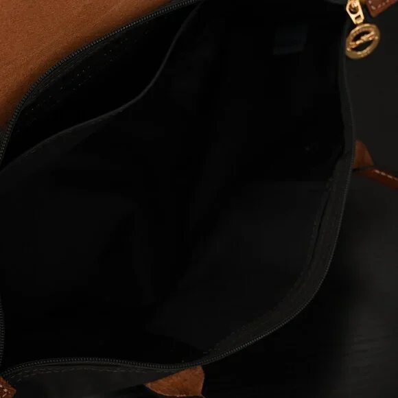 Longchamp Black and Brown Handbag - Picture 9 of 10